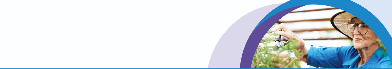 старија жена, ради у башти, управљање дијабетесом типа 2, Act4Diabetes